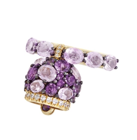 Anillo Chantecler Mujer Campanelle in Oro Diamante 0.15 Ct 44685 - 44685